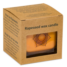 Charger l'image dans la galerie, Bougie à la cire de colza 2ème Chakra