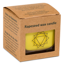 Charger l'image dans la galerie, Bougie à la cire de colza 3ème Chakra