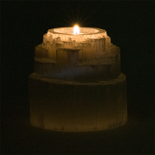 Charger l'image dans la galerie, Bougeoir cascade en Sélénite