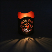 Charger l'image dans la galerie, Éclairage d'ambiance Fleur de Vie Om