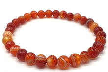 Charger l'image dans la galerie, Bracelet en Cornaline Rubanée