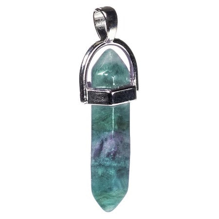 Pendentif pointe de Fluorite