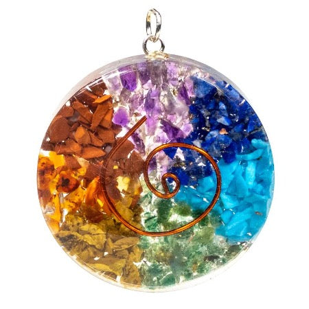 Collier circulaire des 7 Chakras