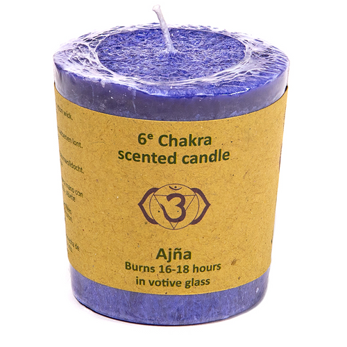 Bougie votive parfumée 6ème Chakra