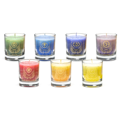 Pack de 7 bougies votives des Archanges