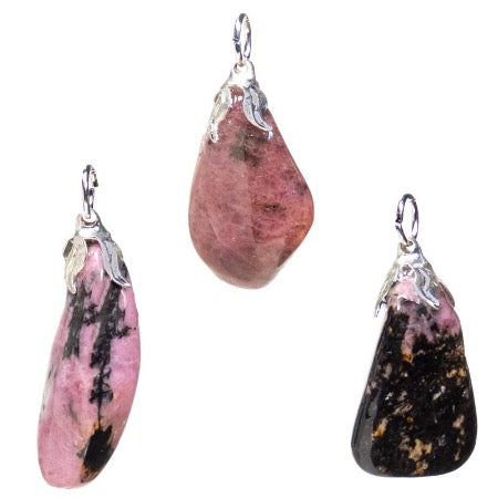 Pendentif en Rhodonite