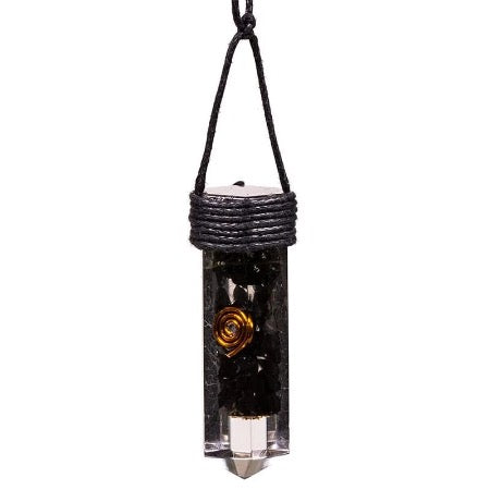 Collier pointe en Shungite