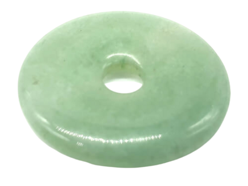 Donut en Aventurine verte