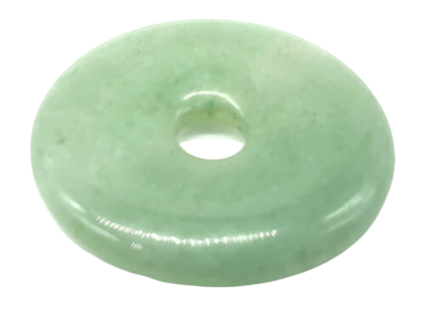 Donut en Aventurine verte