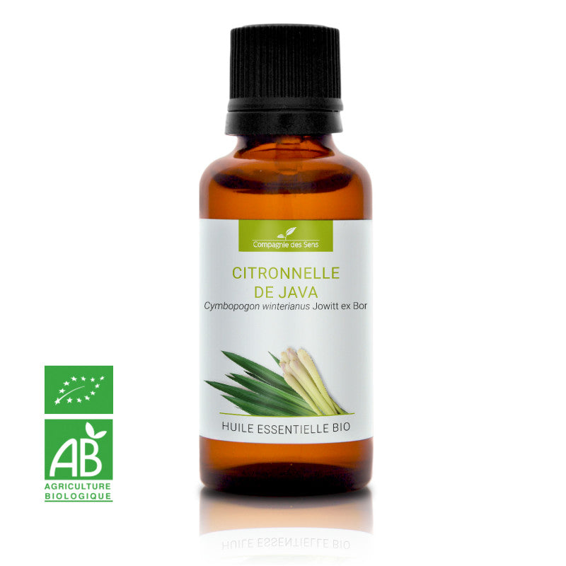 Huile essentielle Bio Citronnelle de Java 30ml