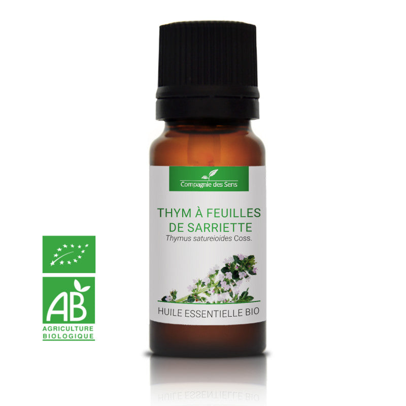 Huile essentielle Bio Thym à Feuilles de Sarriette 10ml
