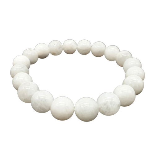 Bracelet en pierre de lune blanche
